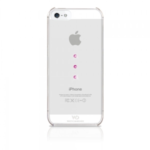  White Diamonds Sash Ice Trinity Pink for iPhone 5/5S (1210SIT41)